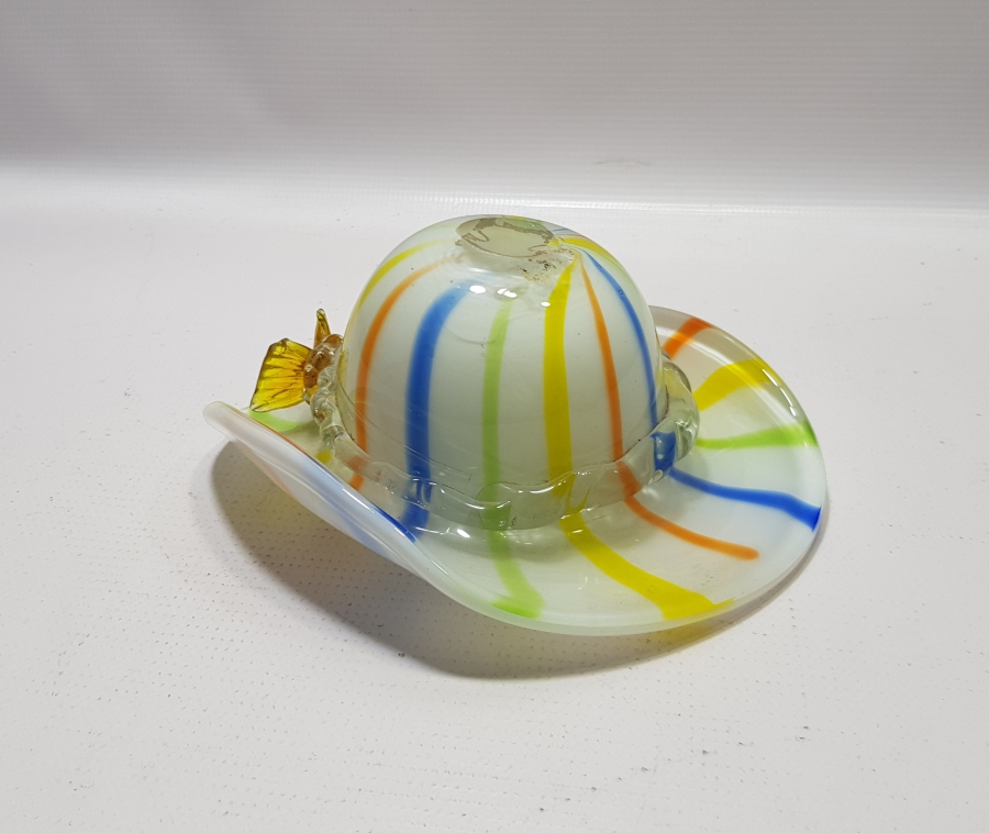 ŞAPKA FORMLU MURANO BİBLO