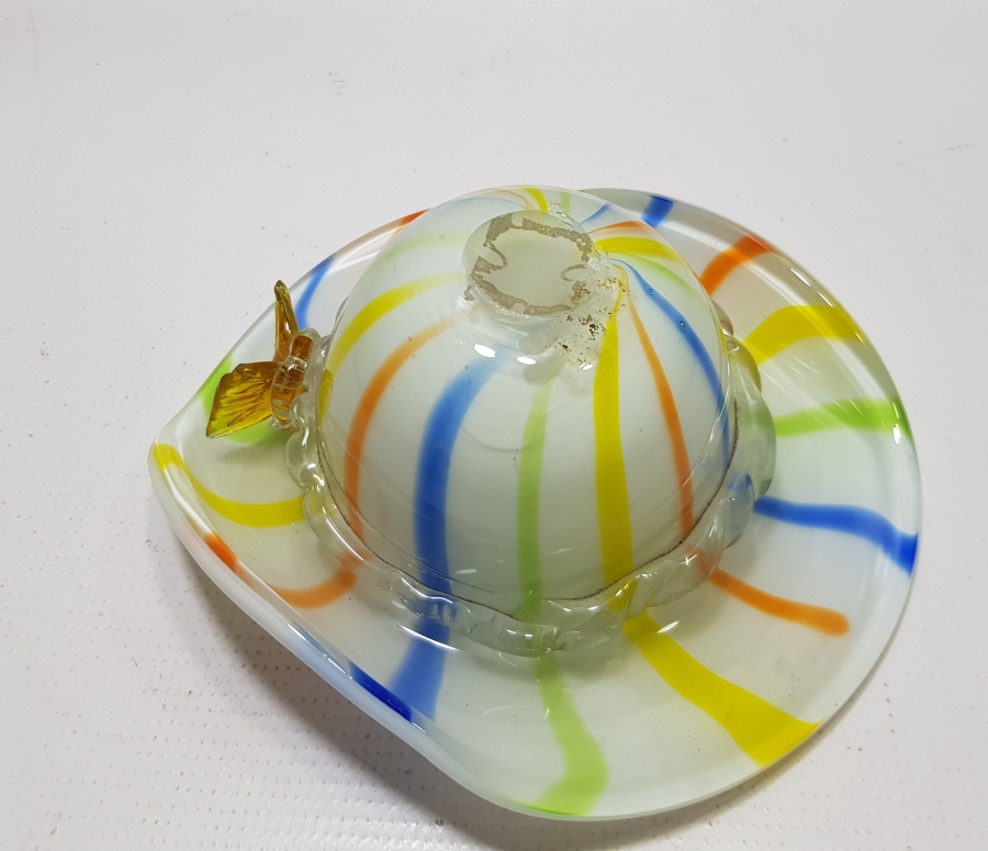 ŞAPKA FORMLU MURANO BİBLO