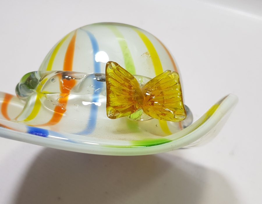 ŞAPKA FORMLU MURANO BİBLO