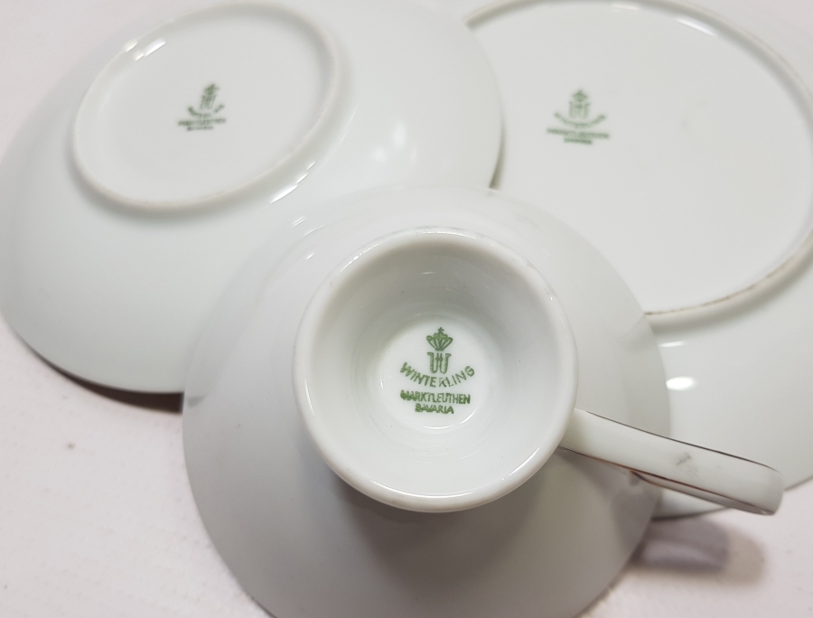 ALTIN VARAKLI BAVARIA TRİO ÇAY - KAHVE TAKIMI