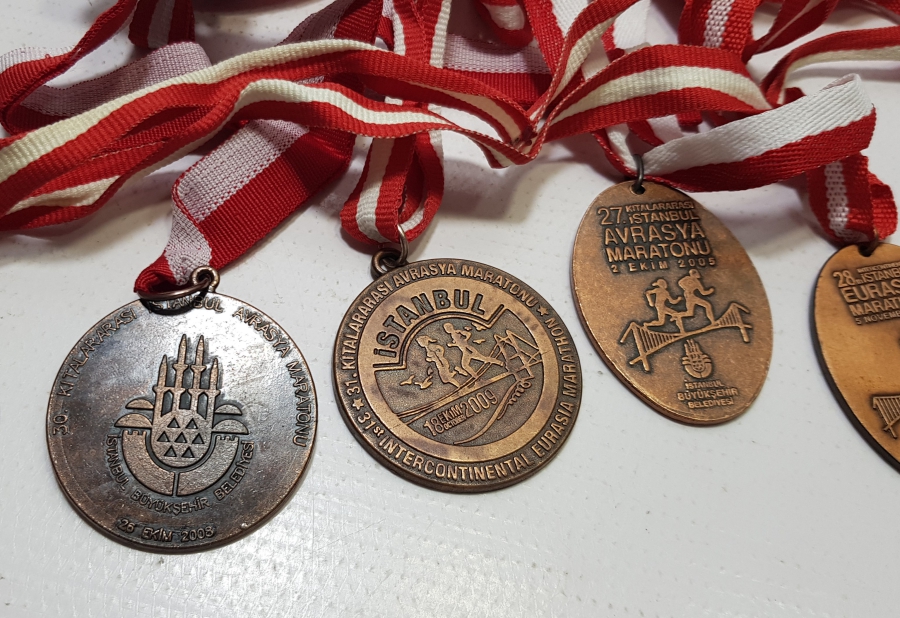 AVRASYA MARATONU MADALYA SETİ