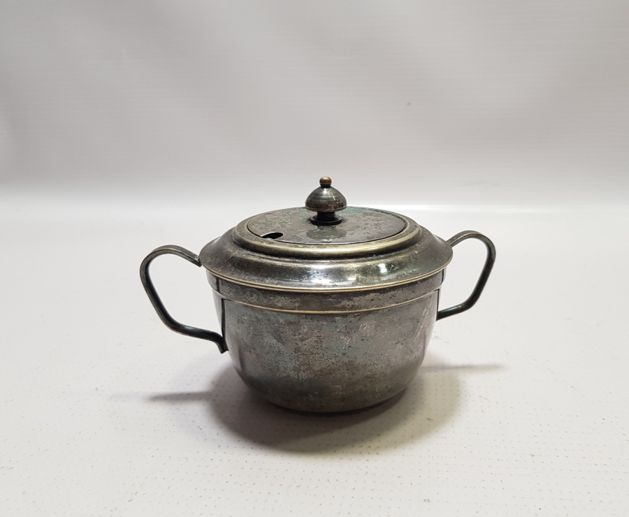 ANTİKA GÜMÜŞ KAPLAMA ŞEKERLİK