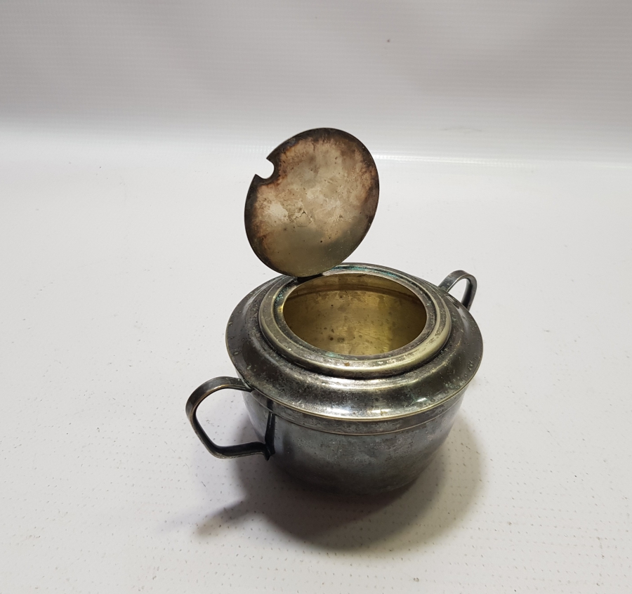 ANTİKA GÜMÜŞ KAPLAMA ŞEKERLİK