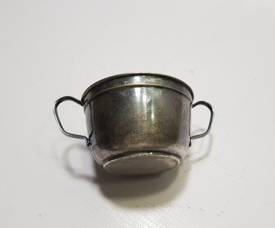 ANTİKA GÜMÜŞ KAPLAMA ŞEKERLİK