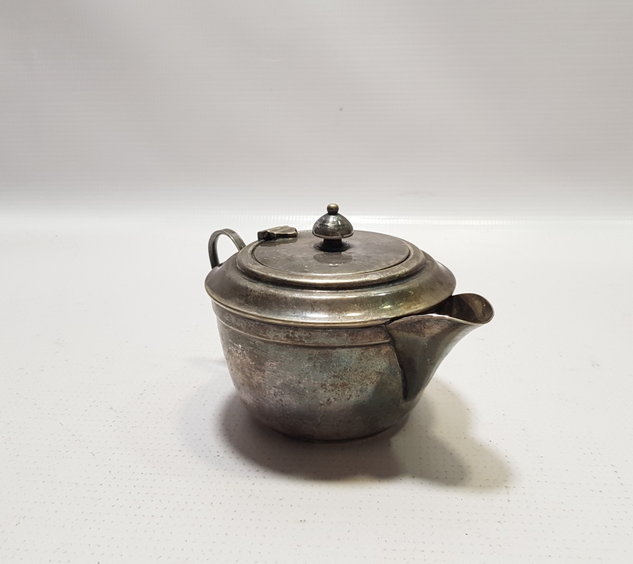 ANTİKA GÜMÜŞ KAPLAMA SÜTLÜK