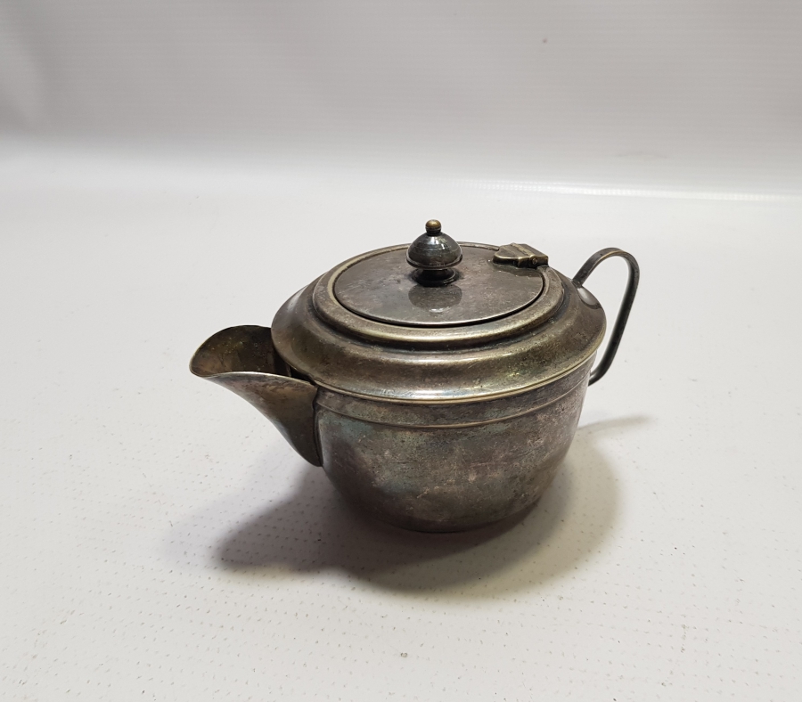 ANTİKA GÜMÜŞ KAPLAMA SÜTLÜK