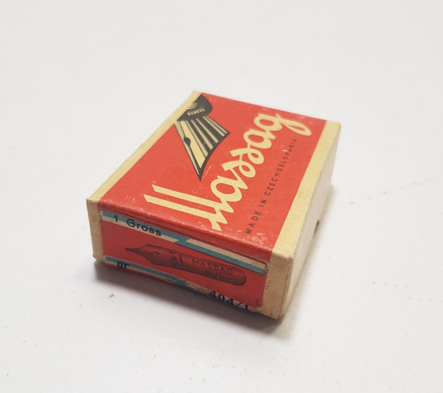 OSMANLI DÖNEMİ ORJİNAL KUTUSUNDA HASSAG MARKA DİVİT UÇLARI