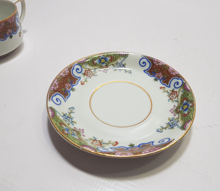 OSMANLICA MOSKOF DAMGALI PORSELEN ÇAY FİNCANI