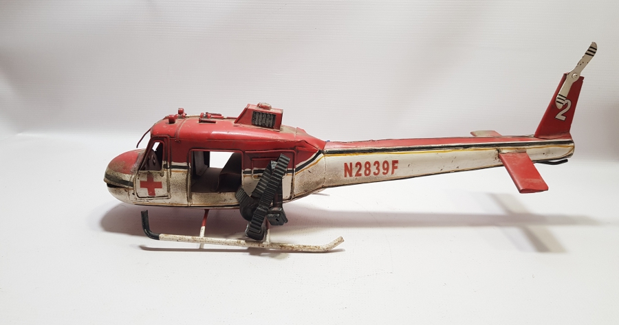 ANTİKA OYUNCAK METAL HELİKOPTER