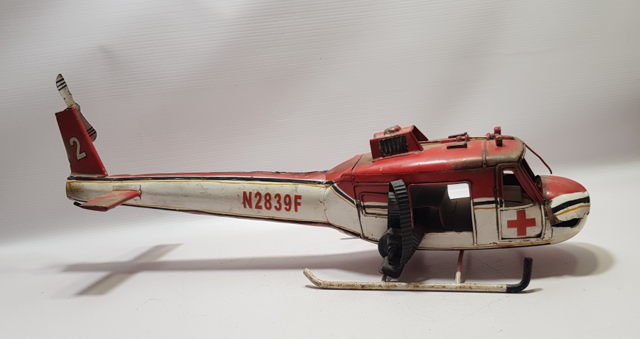ANTİKA OYUNCAK METAL HELİKOPTER