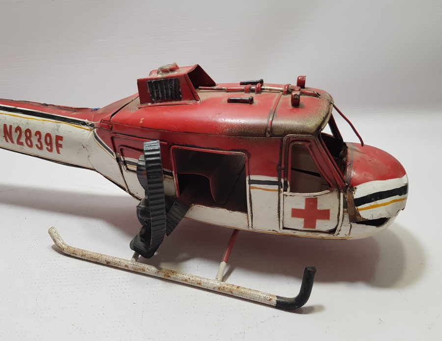 ANTİKA OYUNCAK METAL HELİKOPTER