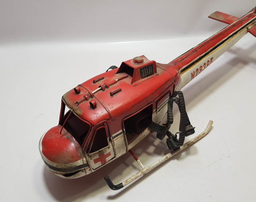 ANTİKA OYUNCAK METAL HELİKOPTER