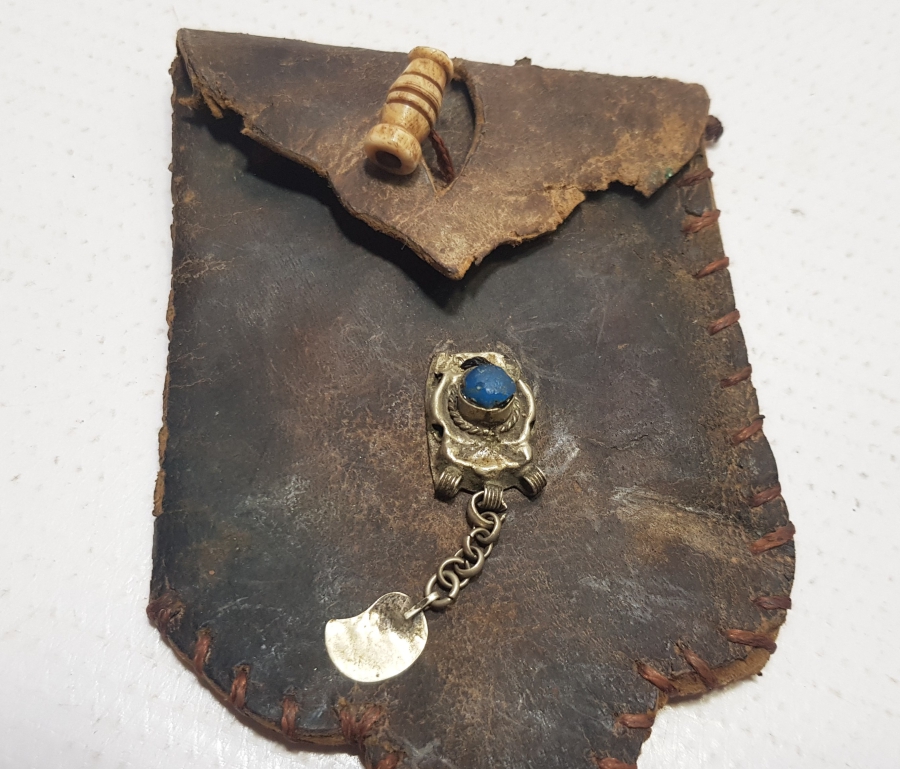 OSMANLI DÖNEMİ DERİ MÜHÜR KESESİ