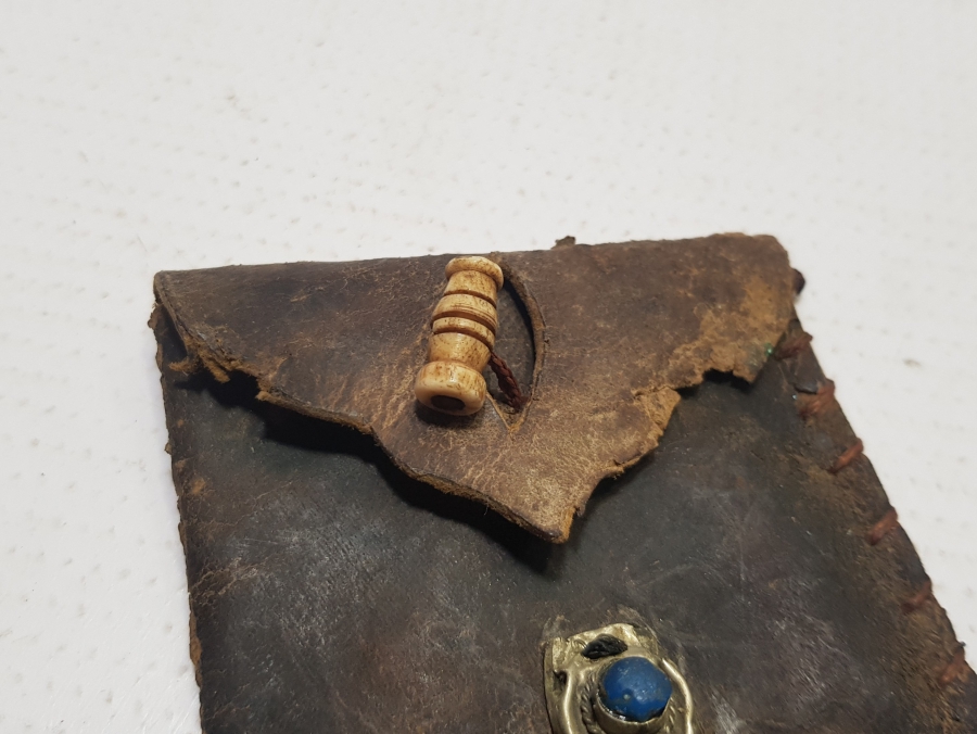 OSMANLI DÖNEMİ DERİ MÜHÜR KESESİ