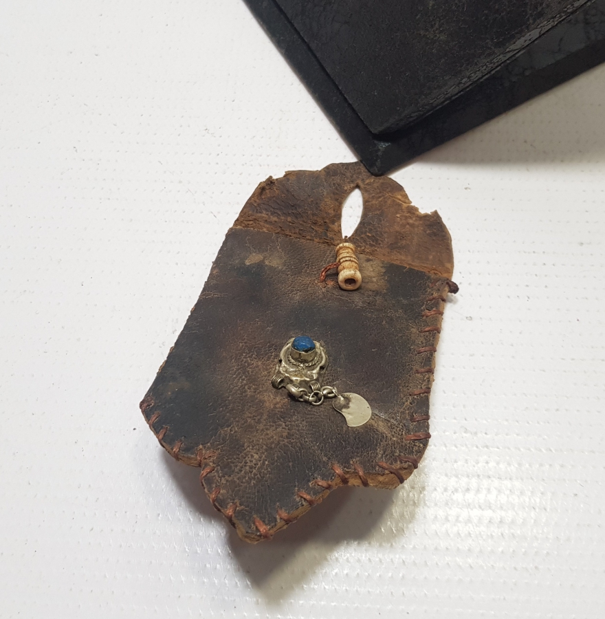 OSMANLI DÖNEMİ DERİ MÜHÜR KESESİ