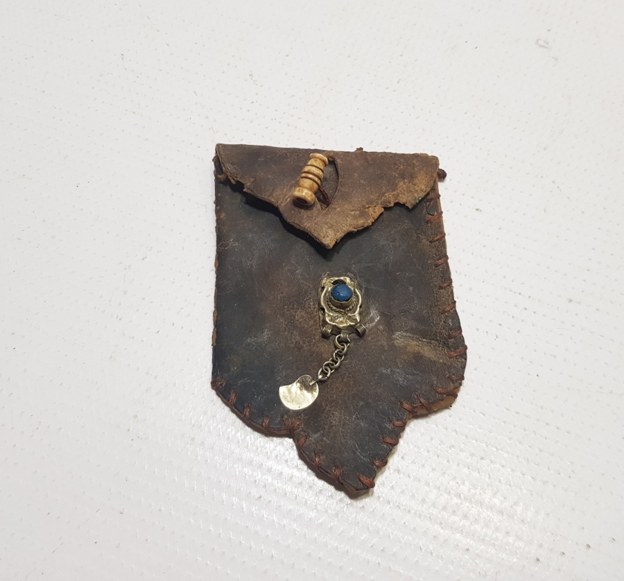 OSMANLI DÖNEMİ DERİ MÜHÜR KESESİ