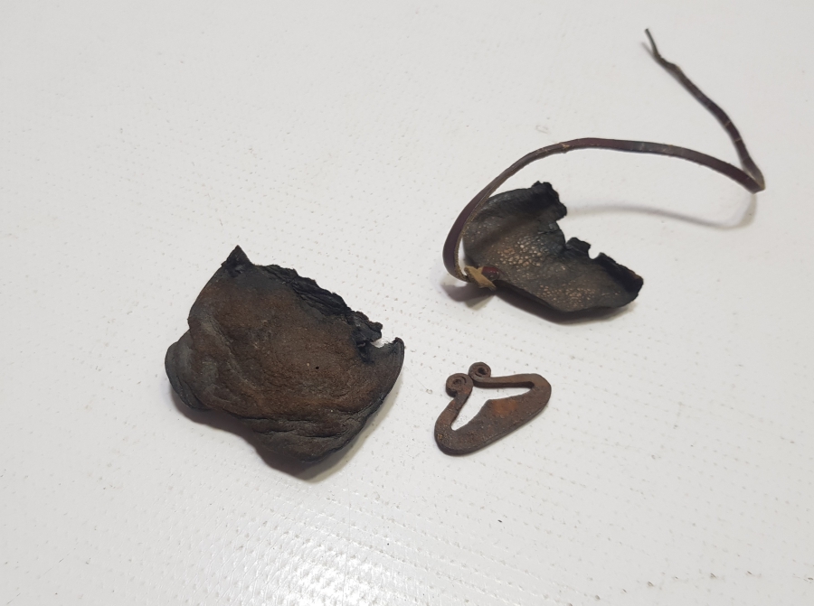 OSMANLI DÖNEMİ DERİ KILIFI İÇİNDE ÇOK NADİR KAV ÇAKMAĞI