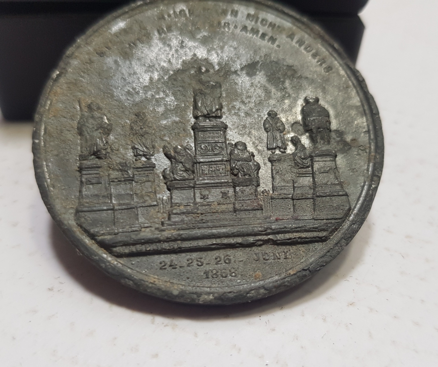 1868 TARİHLİ MARTIN LUTHER MADALYON