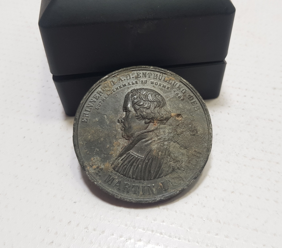 1868 TARİHLİ MARTIN LUTHER MADALYON
