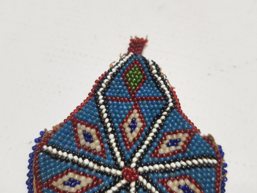 OSMANLI DÖNEMİ BONCUK İŞLEME SAAT KESESİ