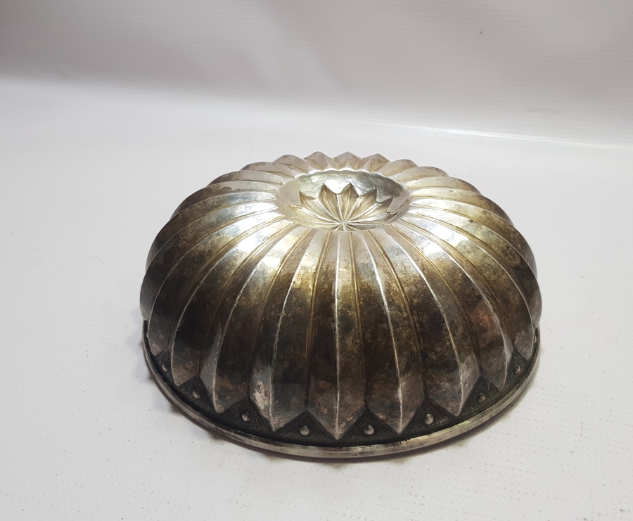 OSMANLI DÖNEMİ ESERİ İSTANBUL GÜMÜŞ KAPLAMA HAMAM TASI