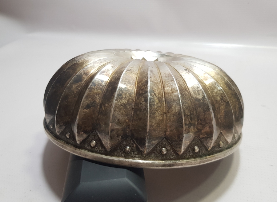 OSMANLI DÖNEMİ ESERİ İSTANBUL GÜMÜŞ KAPLAMA HAMAM TASI