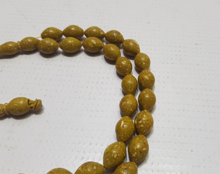 ÇOK NADİR USTA İŞİ ZENCEFİL TESPİH