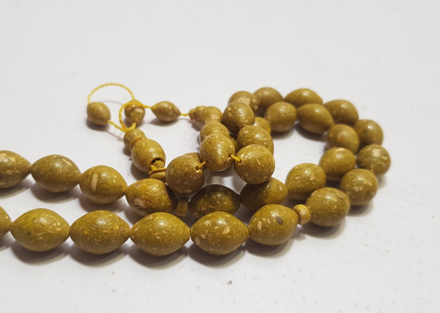 ÇOK NADİR USTA İŞİ ZENCEFİL TESPİH