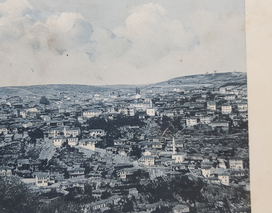 OSMANLICA GRAVÜR: BİLECİK UMUMİ MANZARASI