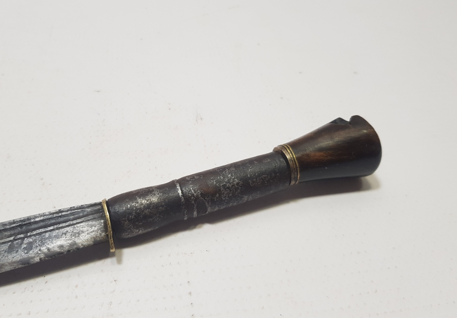 OSMANLI DÖNEMİ ÜZERİ AY YILDIZLI KÜLHANBEYİ ÇİZME KAMASI