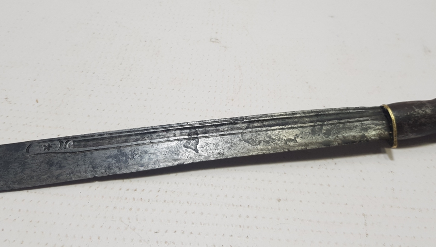 OSMANLI DÖNEMİ ÜZERİ AY YILDIZLI KÜLHANBEYİ ÇİZME KAMASI