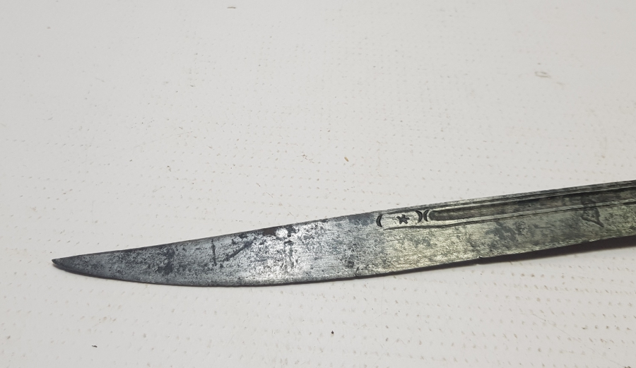 OSMANLI DÖNEMİ ÜZERİ AY YILDIZLI KÜLHANBEYİ ÇİZME KAMASI