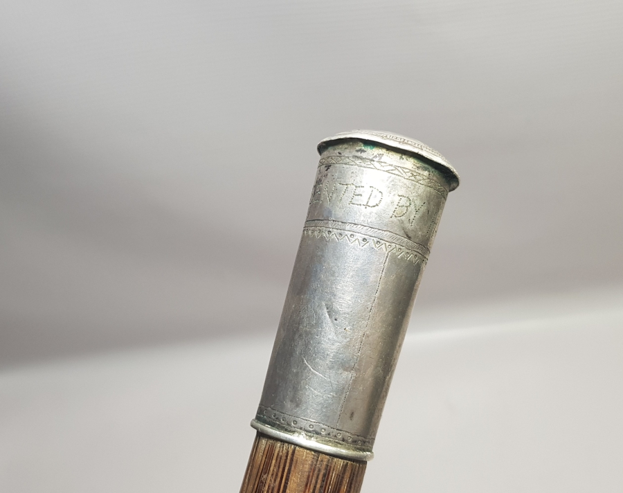 OSMANLI DÖNEMİ GÜMÜŞ SAPLI BASTON