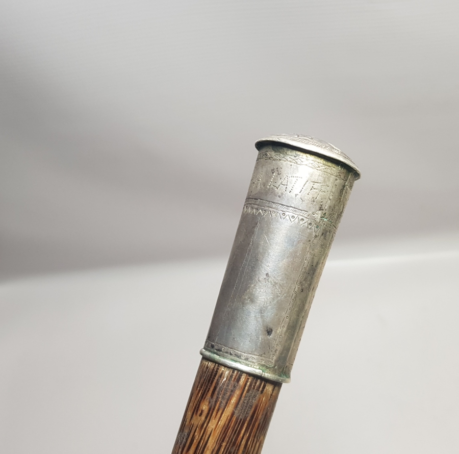 OSMANLI DÖNEMİ GÜMÜŞ SAPLI BASTON