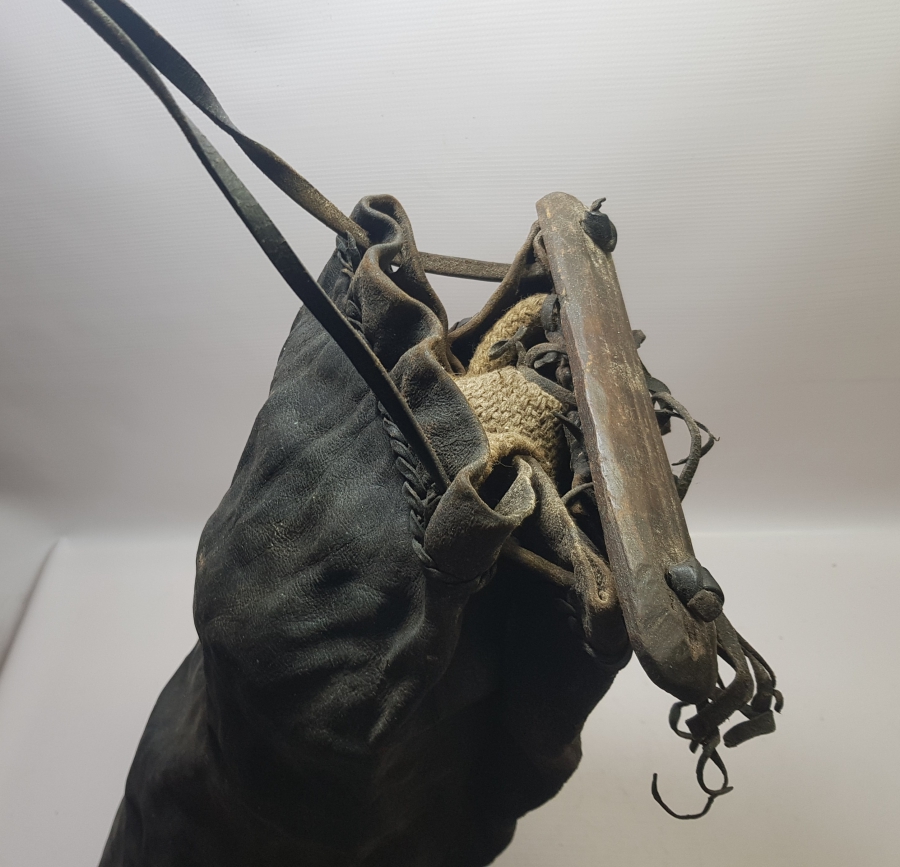 OSMANLI DÖNEMİ ÜZERİNDE OKÇULAR TEKKESİ REMİZİ BULUNAN ÇOK NADİR SADAK - OKÇU ÇANTASI