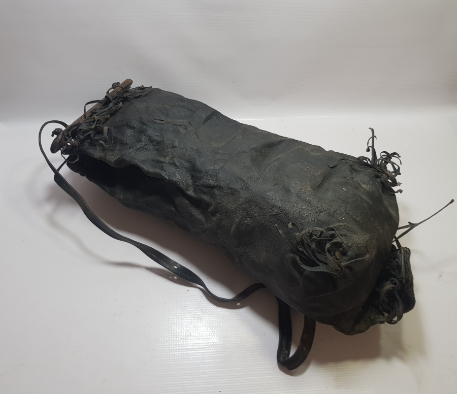 OSMANLI DÖNEMİ ÜZERİNDE OKÇULAR TEKKESİ REMİZİ BULUNAN ÇOK NADİR SADAK - OKÇU ÇANTASI