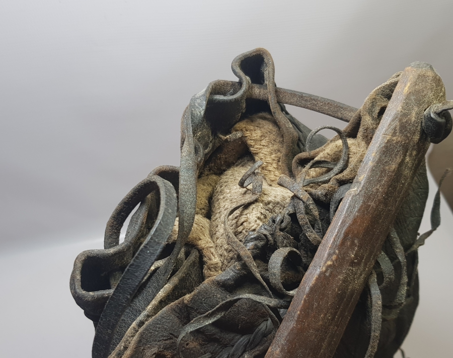 OSMANLI DÖNEMİ ÜZERİNDE OKÇULAR TEKKESİ REMİZİ BULUNAN ÇOK NADİR SADAK - OKÇU ÇANTASI