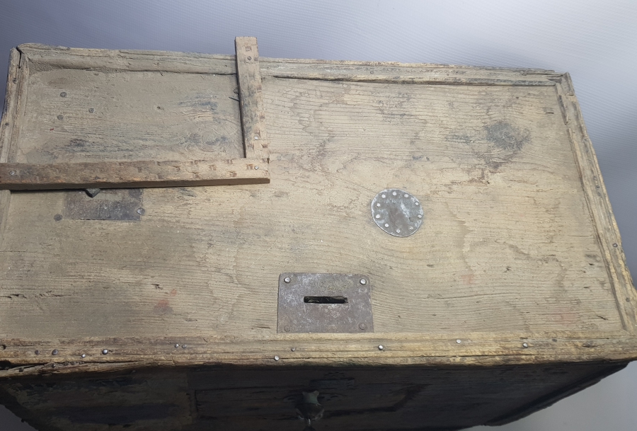 OSMANLI DÖNEMİ KİLİS RÜŞDİYESİ YAZILI ÇOK NADİR SANDIK