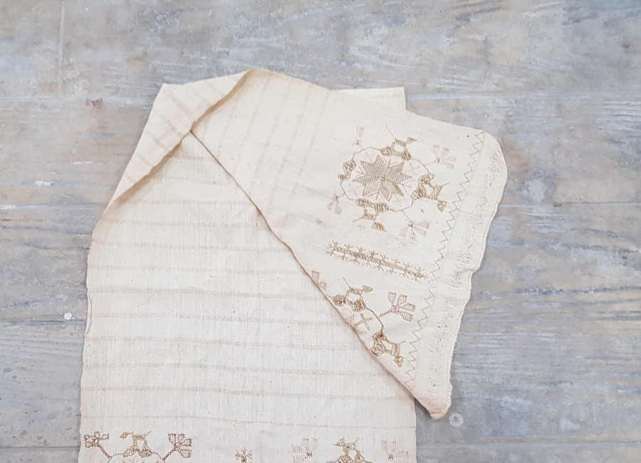 OSMANLI DÖNEMİ RUM İŞİ TELKIRMA VE HESAP İŞÇİLİKLİ NADİR YAĞLIK