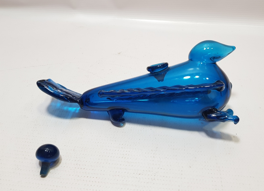 OSMANLI DÖNEMİ BEYKOZ İŞİ KUŞ FORMLU GÜLEBDAN