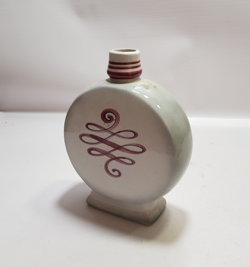 ANTİKA SERAMİK İÇKİ ŞİŞESİ