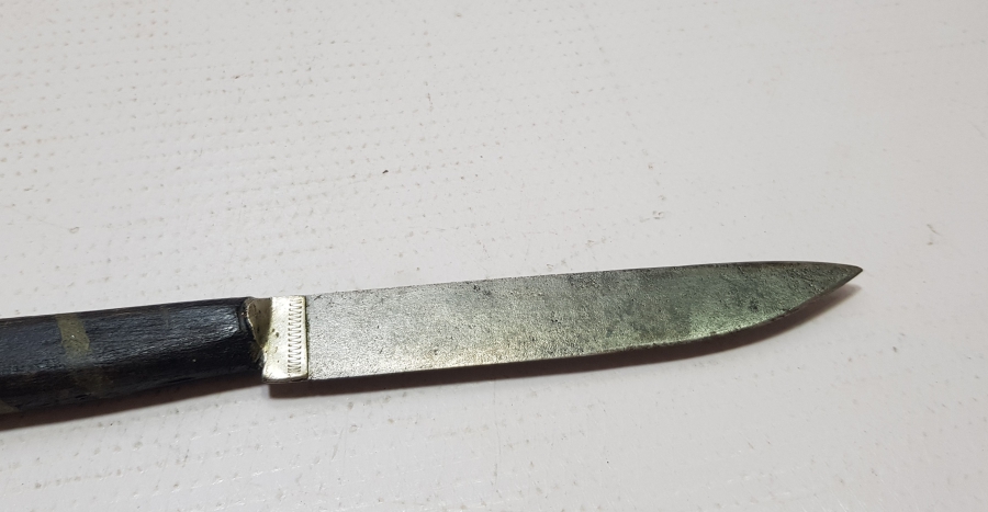 OSMANLICA YAZILI BURSA İŞİ ÇOK NADİR MEYVE BIÇAĞI