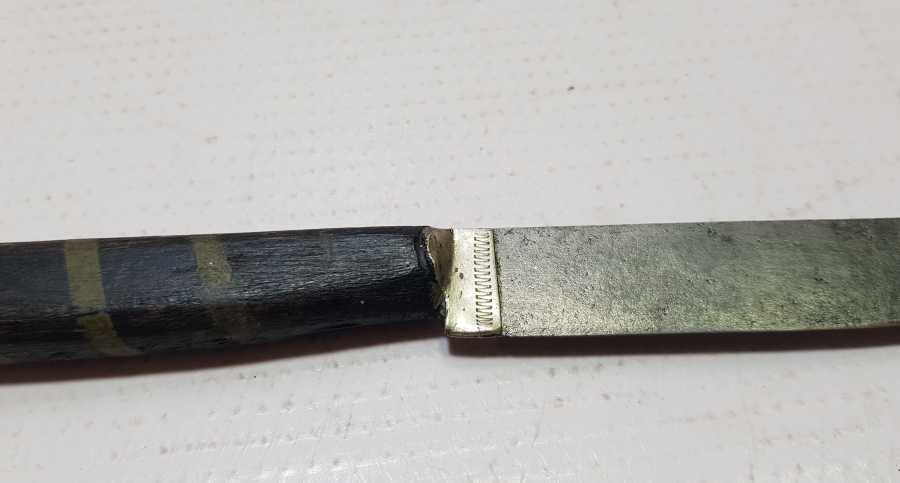 OSMANLICA YAZILI BURSA İŞİ ÇOK NADİR MEYVE BIÇAĞI