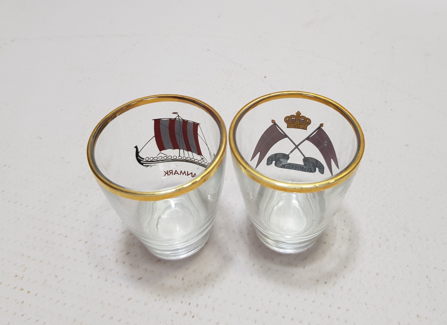 İKİ ADET SHOT BARDAĞI