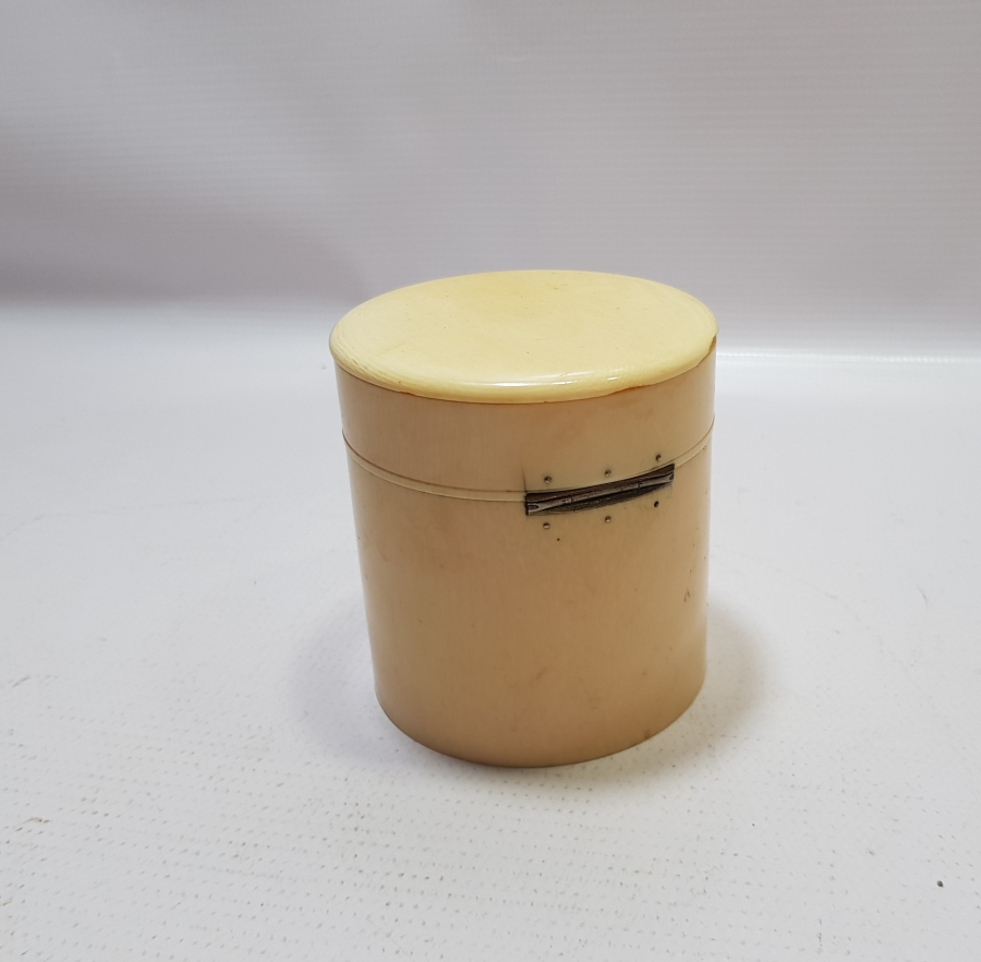 OSMANLI DÖNEMİ FİLDİŞİ TESPİH KUTUSU