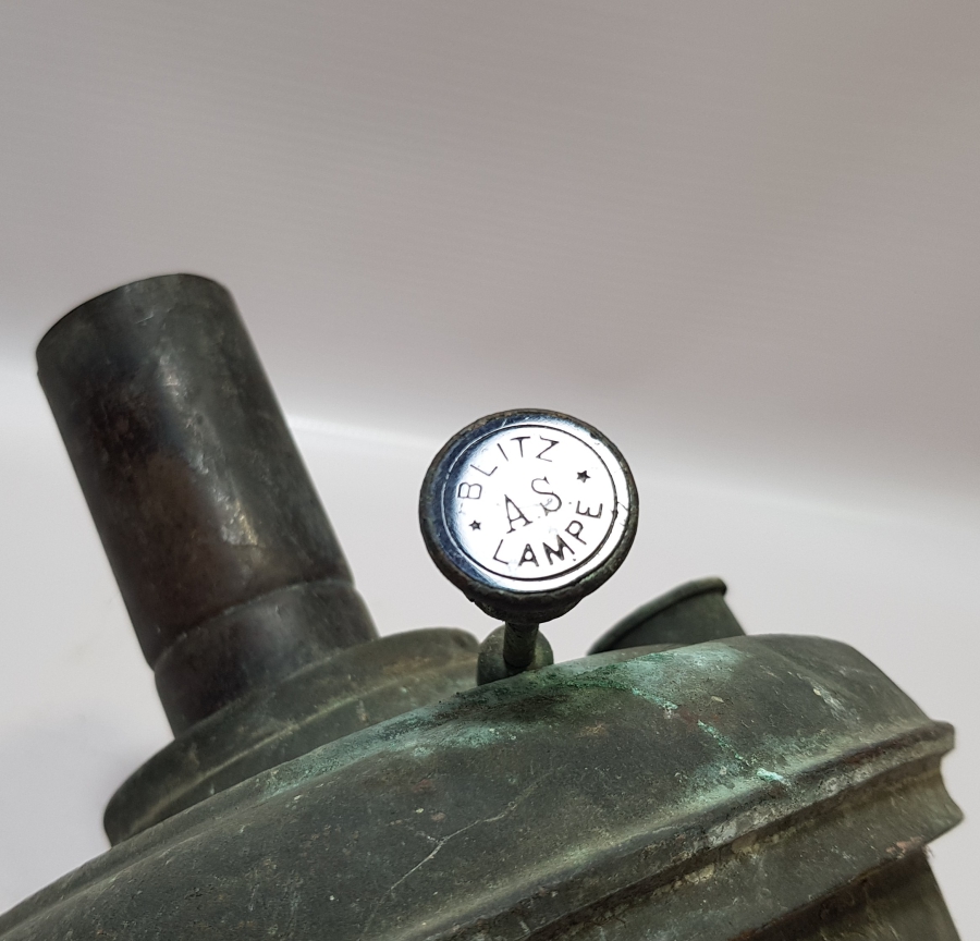 OSMANLI DÖNEMİ BAKIR HAZNELİ LAMBA