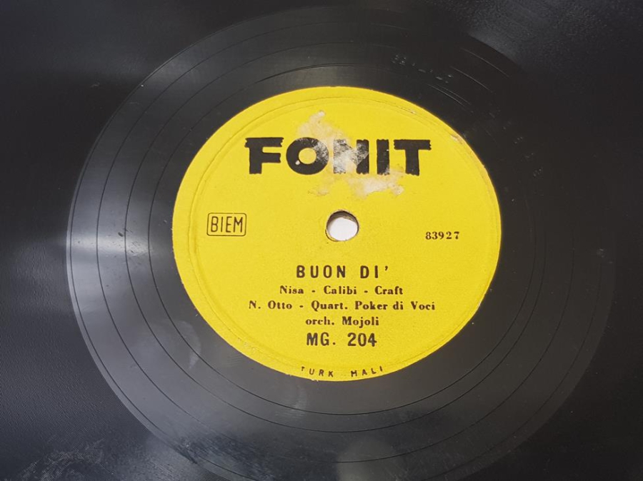 YABANCI TAŞ PLAK: Natalino Otto & Franco Mojoli