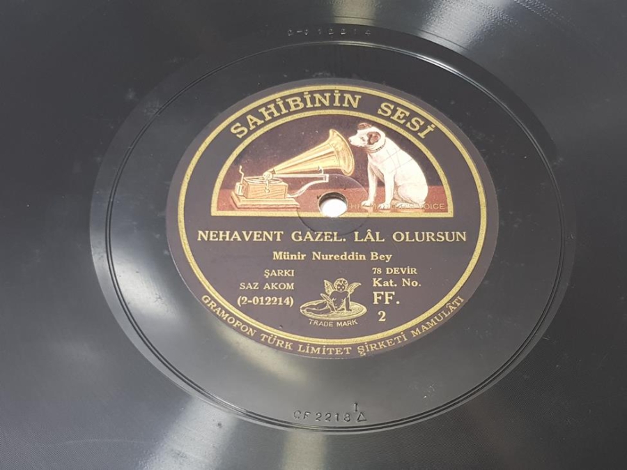 MÜNİR NUREDDİN BEY - BÜYÜK BOY TAŞ PLAK