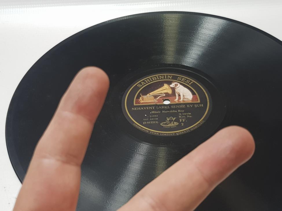 MÜNİR NUREDDİN BEY - BÜYÜK BOY TAŞ PLAK