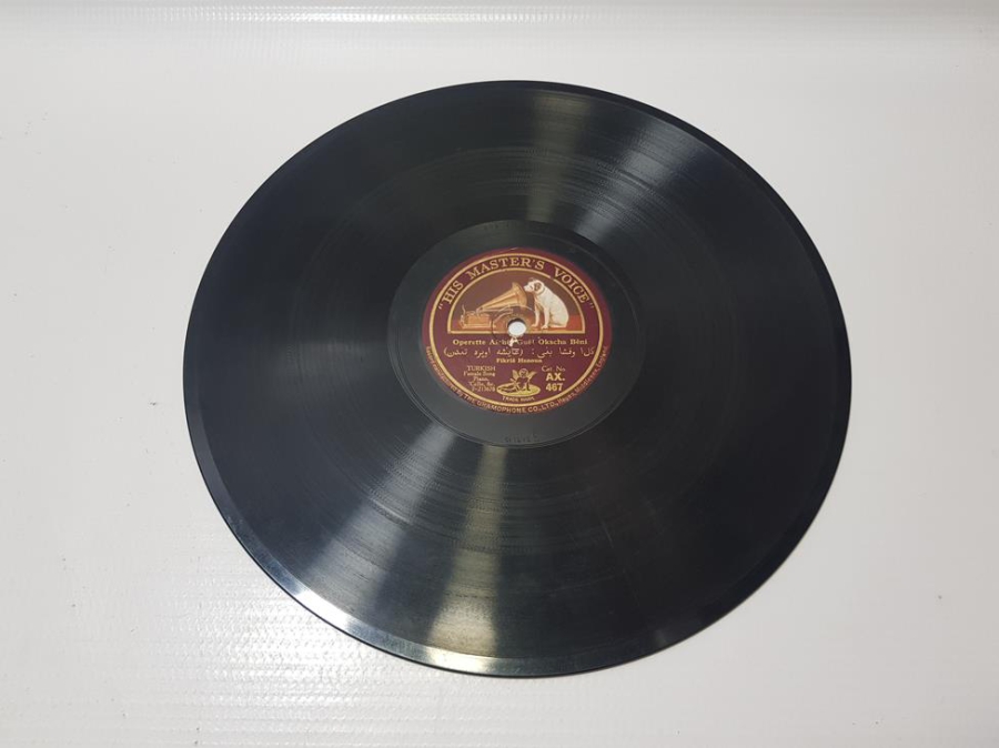 OSMANLI TAŞ PLAK: MUHLİS SEBAHADDİN BEY & FİKRİYE HANIM